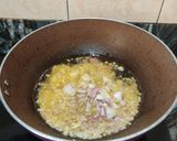 A picture of step 4 of Posto soya aloo curry.