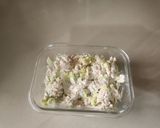 Foto del paso 4 de la receta: Ensalada de pollo con ajopuerros