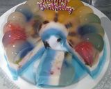 Foto langkah ke 11 dari resep Puding Susu Yogurt with Edible Flower / Hantaran / Gift.