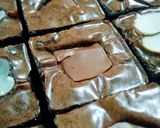 Foto langkah ke 6 dari resep Brownies Shiny Crust Loyang Sekat 22.