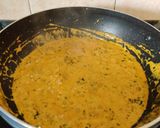 A picture of step 21 of Methi Matar Malai.