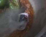 A picture of step 9 of Mince stuffed capsicum.