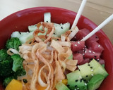 Foto del paso 4 de la receta: Poke bowl de atún, brócoli y mango