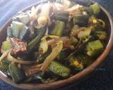 Bhindi ki bhujiya lady finger recipe step 5 photo
