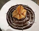 Une image de l'étape 13 de Aumônière de crêpe pomme 🍎 poire 🍐 chocolat 🍫.