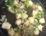 Foto langkah ke 5 dari resep Tamago Kinchaku Kuah Bakso.