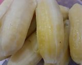 Foto langkah ke 1 dari resep 16. Bolu Pisang Coklat Keju (piscok-ke) Double Pan.