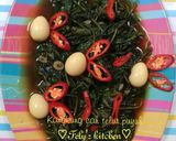 Foto langkah ke 8 dari resep Kangkung cah telur puyuh.