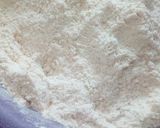 A picture of step 2 of Crumbly mandazi.