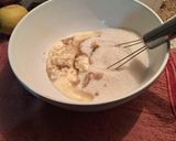 Foto del paso 1 de la receta: Bizcochuelo Marmolado con Dulce de Leche, Coco y Limón con Cocoa