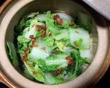 รูปขั้นตอนการทำที่ 3 ของ ผักกาดขาวผัดน้ำส้มฯ醋熘白菜