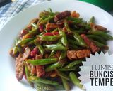 Foto langkah ke 3 dari resep Tumis Buncis Tempe.