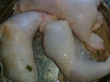Muslo relleno asado