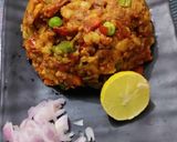 सब्जियों से हरा-भरा आलू का भरता (Aloo ka bharta recipe in hindi) रेसिपी चरण 3 फोटो