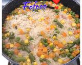 صورة لخطوة 4 من وصفة أرز بالخضار