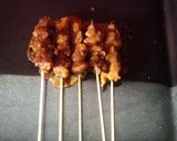 Foto langkah ke 3 dari resep Sate ayam bumbu kacang.