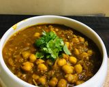 A picture of step 4 of Punjabi kabuli chole.