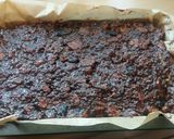 A picture of step 4 of Vickys Christmas Tiffin Slice, GF DF EF SF NF Vegan.