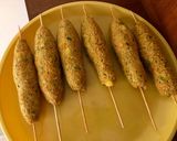A picture of step 7 of Corn Kababs.