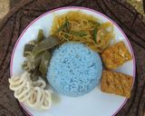 Foto langkah ke 3 dari resep Nasi Telang / Nasi Kerabu.