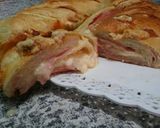 Foto del paso 4 de la receta: Pan relleno de jamón y queso