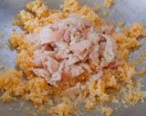 Hình bước làm 5 của món Cơm chiên kim chi