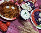 عکس مرحله 1 از دستور تزیین دمی گوجه