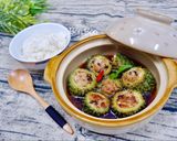 Hình bước làm 5 của món Khổ qua dồn thịt kho Tiêu