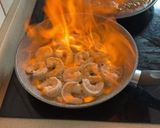 Foto del paso 9 de la receta Arroz basmati con panceta y langostinos