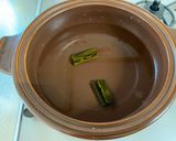 A picture of step 5 of Houtou Udon Noodle with Pumpkin Miso soup.