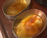 A picture of step 3 of Leche Flan.