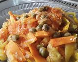 Foto del paso 10 de la receta: Cintas de zanahoria y calabacín amarillo...😜🥒🥕🍝🍜🥗🥙