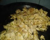A picture of step 4 of Stuffing for bao buns.