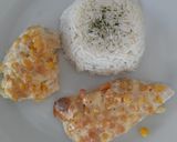 Barackos/kukoricás csirkemell recept fázis 5 fotója