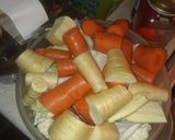 A picture of step 2 of Jigg's Dinner (Ohio Style).