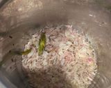 A picture of step 1 of Lauki dal.