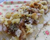 Foto del paso 7 de la receta: Pan relleno de pollo para Semana Santa (3)