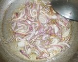 A picture of step 1 of Mutton gobhi.