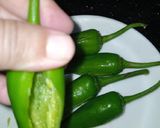 A picture of step 3 of Okra Chilli Fry.