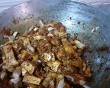 A picture of step 3 of Fanas fry.