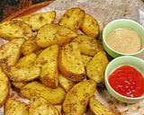 Foto langkah ke 6 dari resep Crispy Baked Potato.