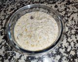Foto del paso 5 de la receta: Porridge de bebida vegetal con avena y pasas sultana