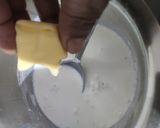 A picture of step 2 of Creamy Cheesy Bake pasta.