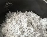 Foto langkah ke 3 dari resep Nasi Gurih Kembang Telang.