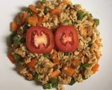 Foto langkah ke 5 dari resep Nasi Goreng Sayur untuk Diet.