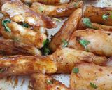 A picture of step 4 of Cassava Soya stick#4 week challenge.