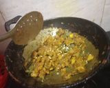 A picture of step 3 of Kacche kele ki bhujiya.