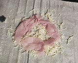 Foto del paso 2 de la receta: Nidos crujientes de jamón y huevo