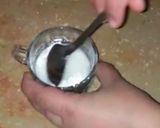 A picture of step 1 of Sweet and sour sauce.