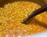 A picture of step 2 of Daal chana.